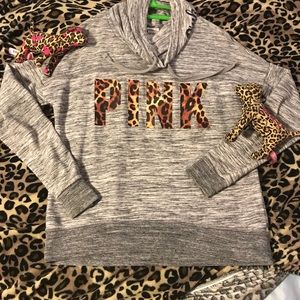 Victoria’s Secret pink cowl necklace